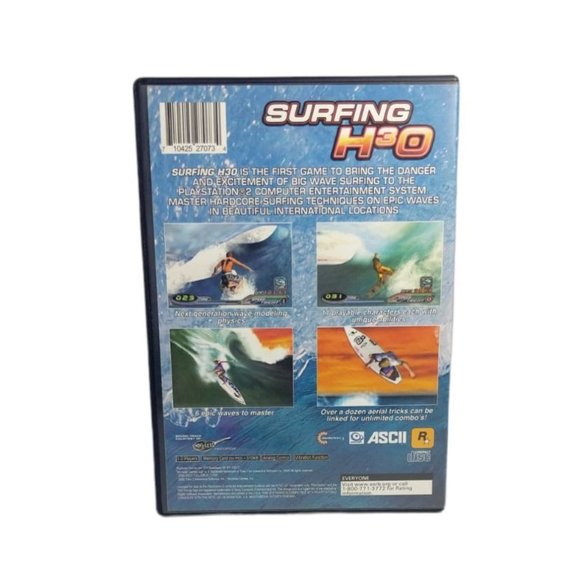 Rockstar Games Surfing H3O (Sony PlayStation 2, 2000) 100% Complete - Picture 3 of 3